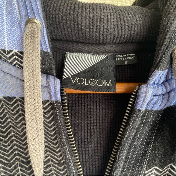 VOLCOM Ashes Plaid Zip Jacket Women’s - Picture 3 of 5